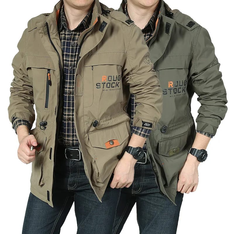Campera Rompevientos Hombre Impermeable Cortaviento Outdoor